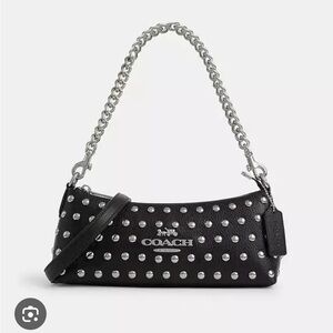 COACH Charlotte shoulder purse, NEVER USED